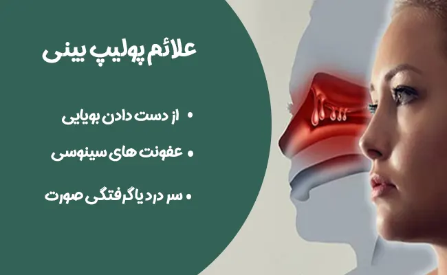 علائم پولیپ بینی